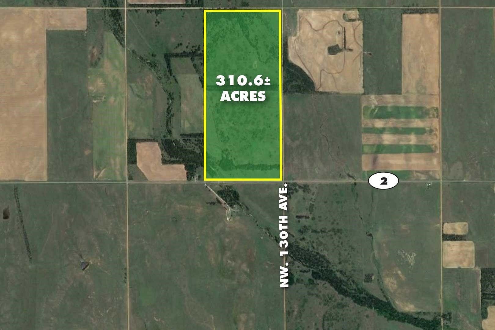 311 Acres of Recreational Land & Farm for Auction in Attica, Kansas, KS