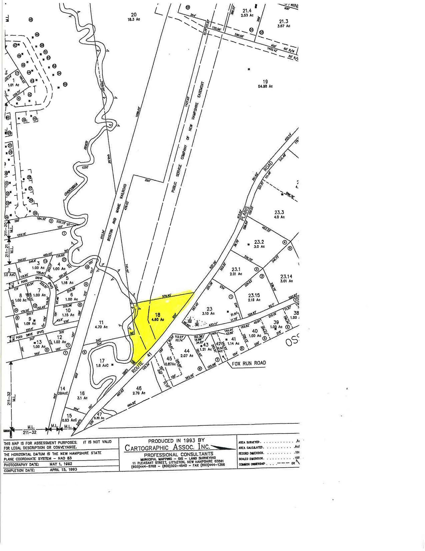4.6 Acres of Mixed-Use Land Tamworth, New Hampshire, NH