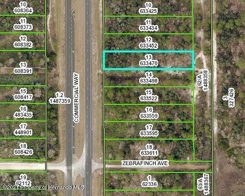 0.74 Acres of Residential Land Weeki Wachee, Florida, FL