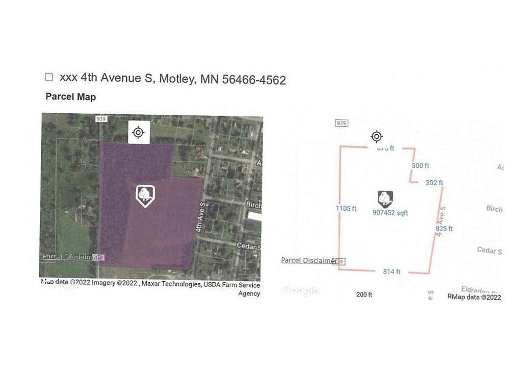 21.9 Acres of Recreational Land Motley, Minnesota, MN