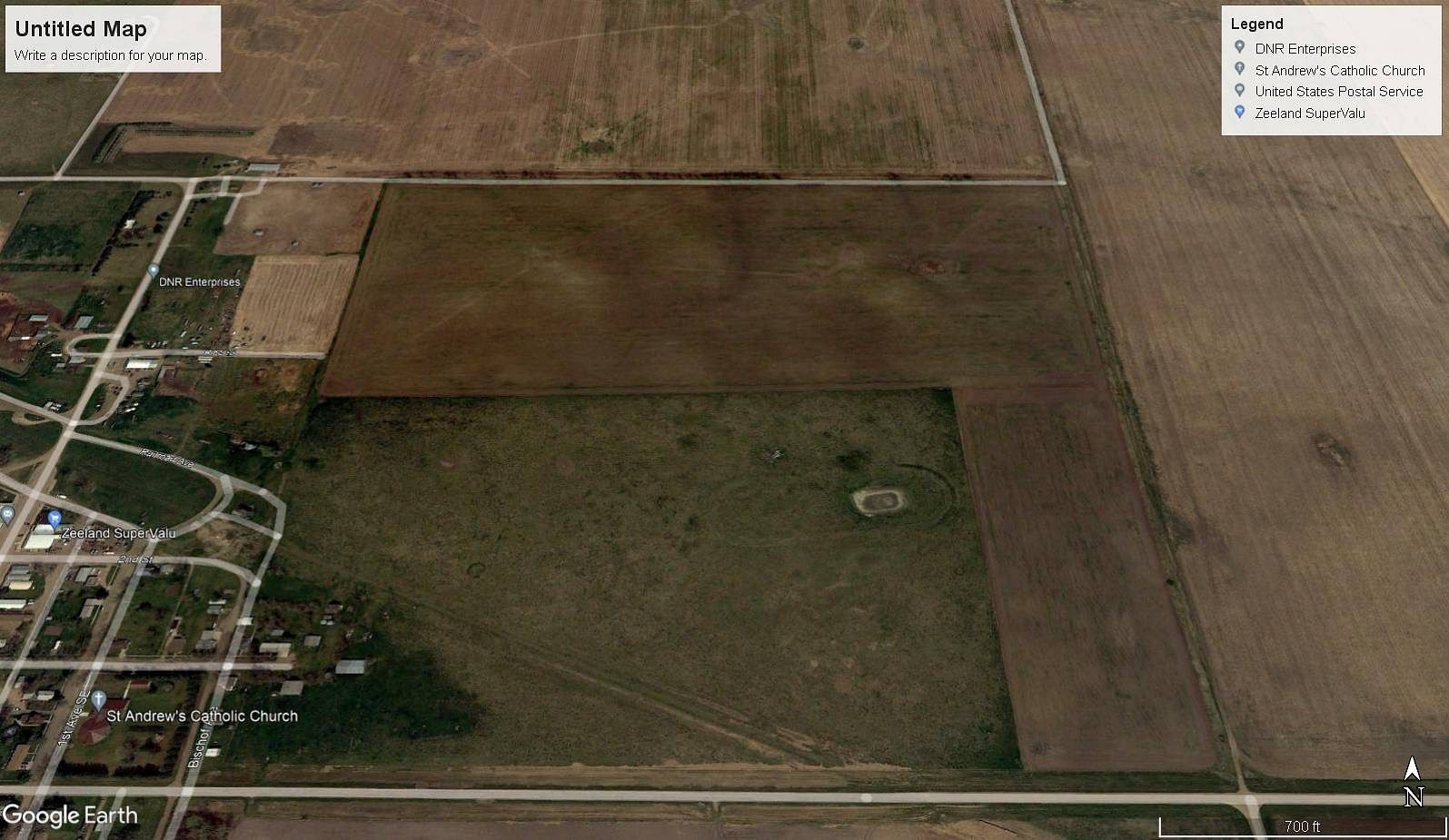 160 Acres of Agricultural Land & Home Zeeland, North Dakota, ND