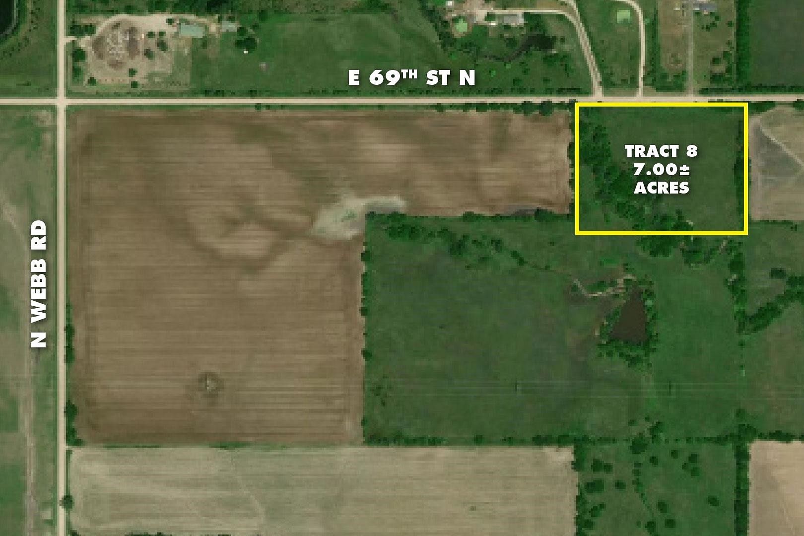 7 Acres of Residential Land for Auction in Wichita, Kansas, KS