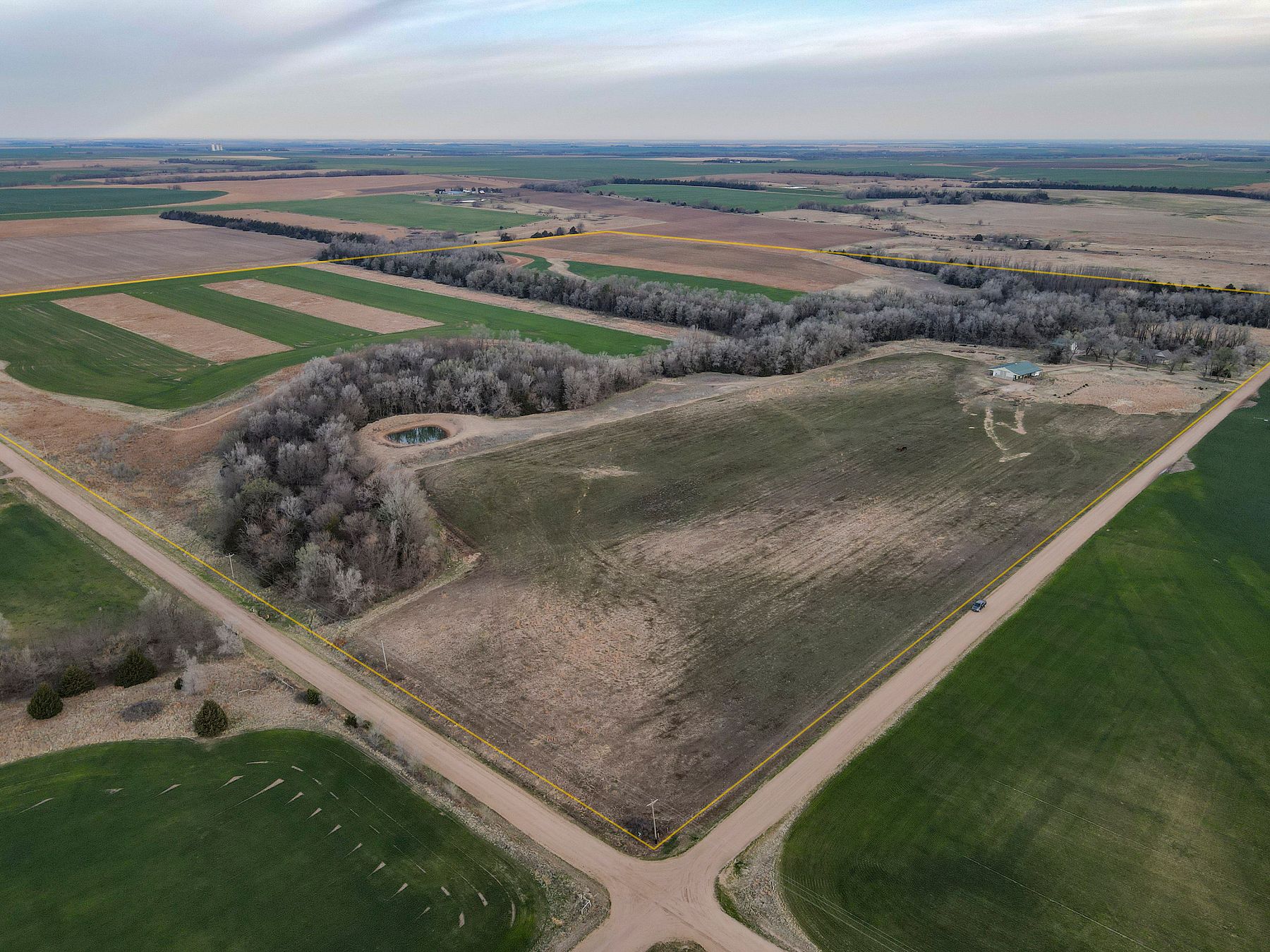 158 Acres of Mixed-Use Land & Home Cunningham, Kansas, KS
