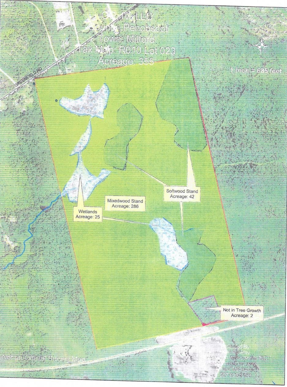 355 Acres of Land Milford, Maine, ME