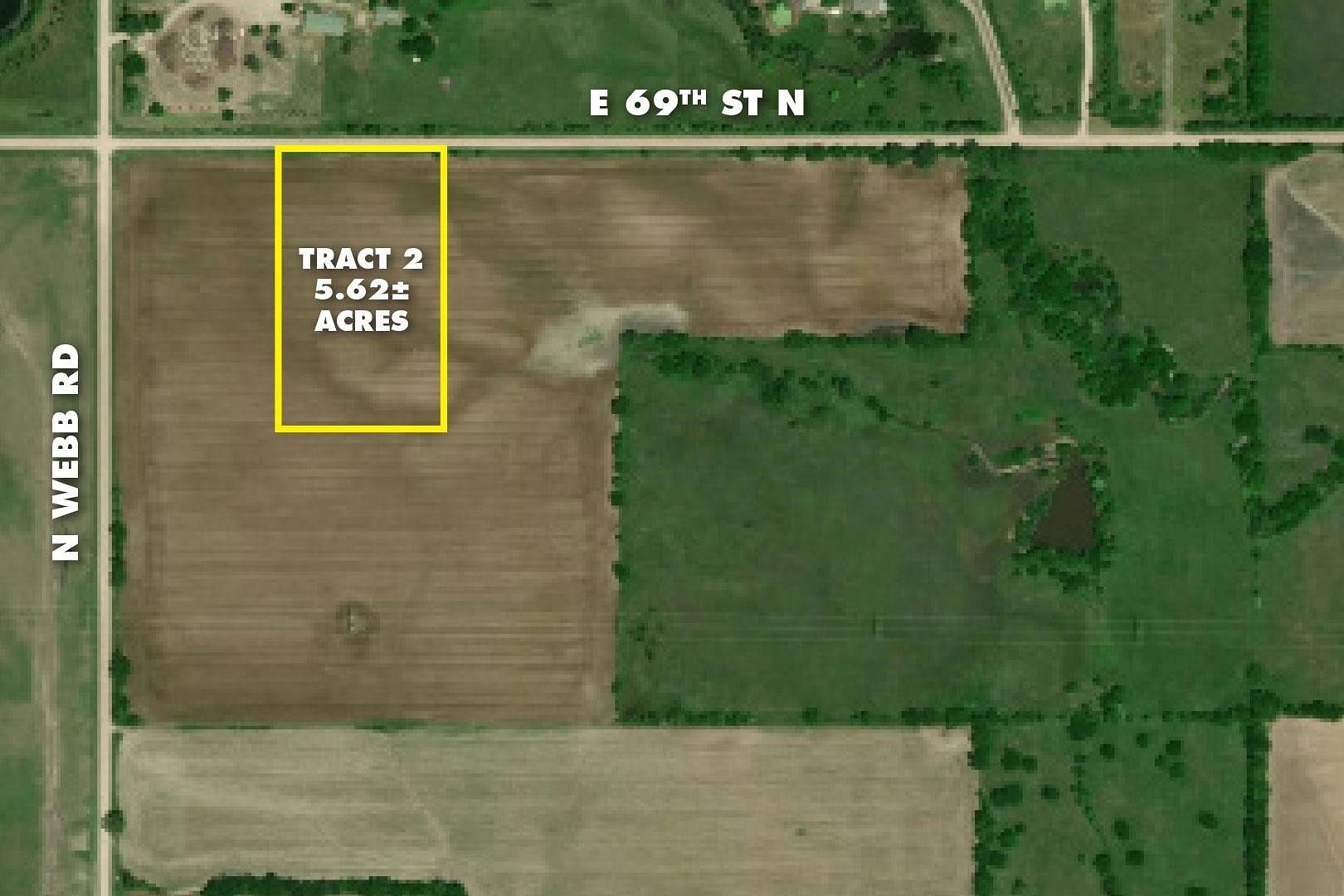 5.6 Acres of Residential Land for Auction in Wichita, Kansas, KS