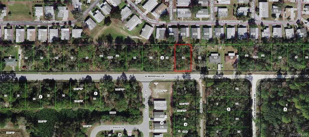 0.21 Acres of Residential Land Homosassa, Florida, FL
