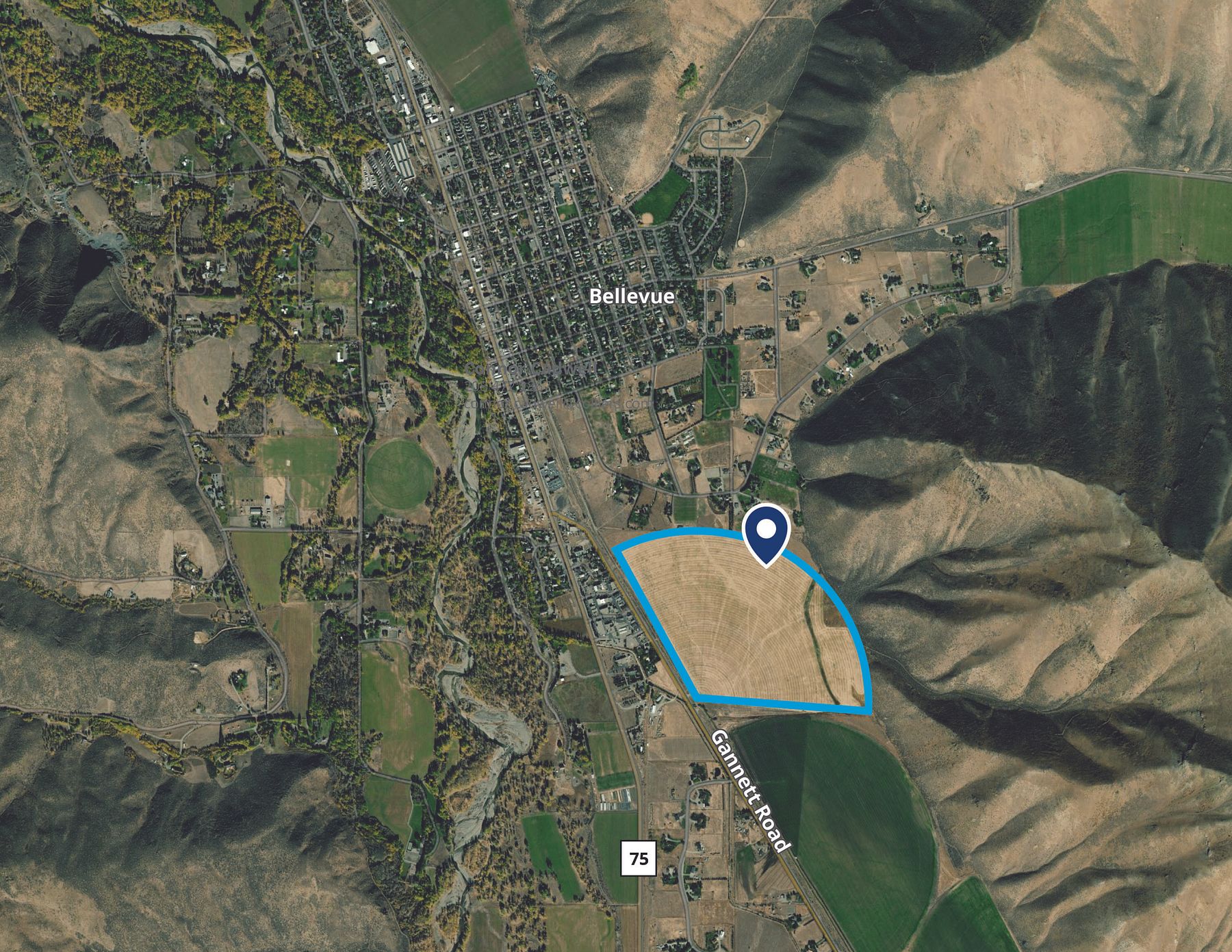 186 Acres of Land Bellevue, Idaho, ID