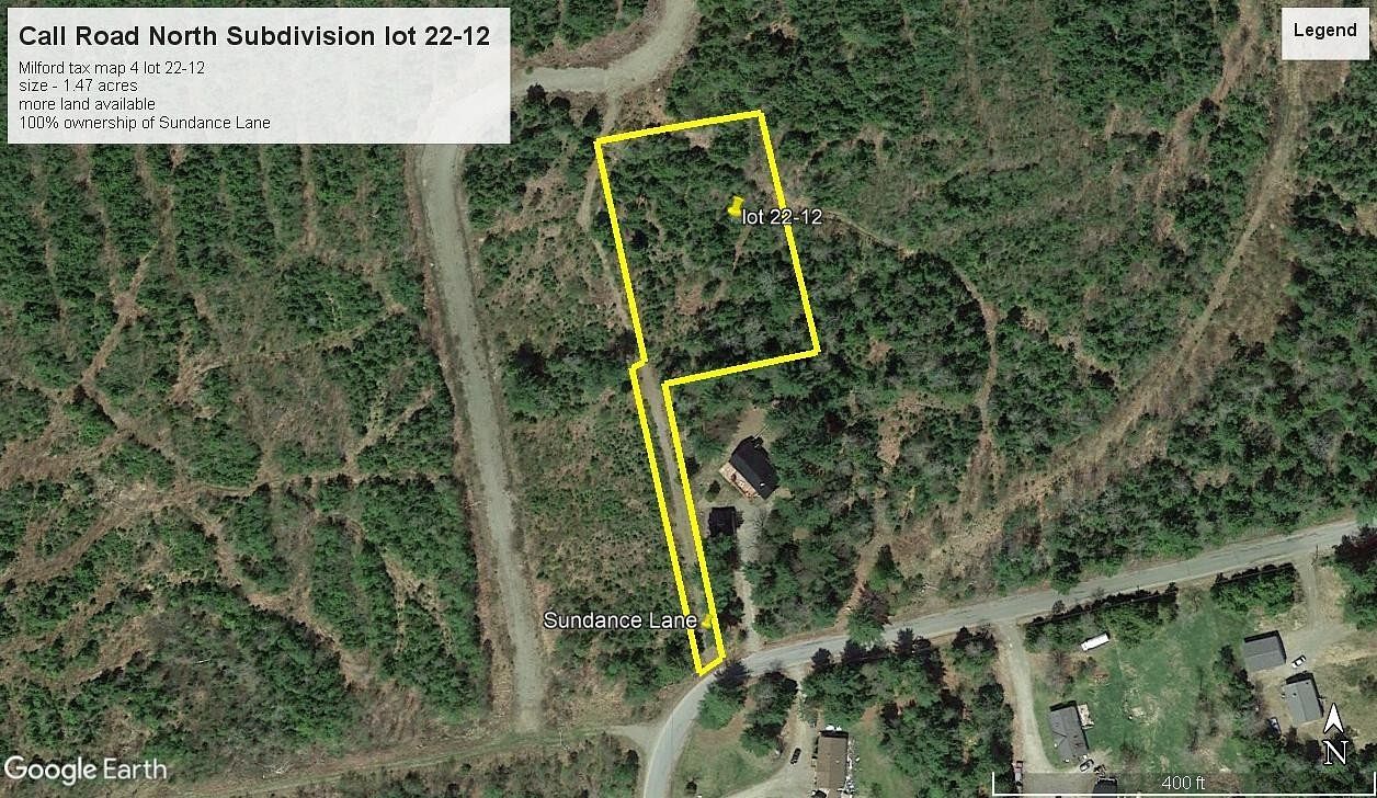 1.5 Acres of Residential Land Milford, Maine, ME