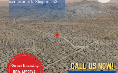 0.21 Acre Residential Land in Kingman, AZ 86401 (333-19-397)