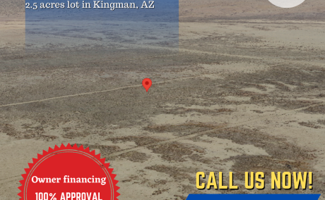 2.5 Acre Residential Land in Kingman, AZ 86401