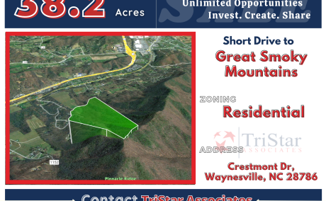 Vast 38.2 Acre Parcel in Hunt Estates III in Waynesville NC, Build Your Dream Home Here or Invest and Subdivide Into Smaller Lots