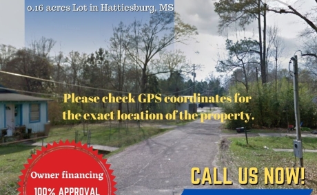 0.16 Acre Residential Land in Hattiesburg, MS
