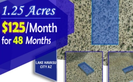 1.25 Acre of LOT in Lake Havasu, Arizona