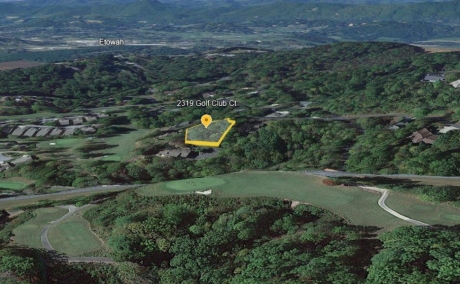 Gated Cummings Cove Golf & Country Club cul-de-sac lot with southern exposure and mountain views.